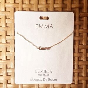 Lumiela Name Necklace Marina De Buchi- Emma